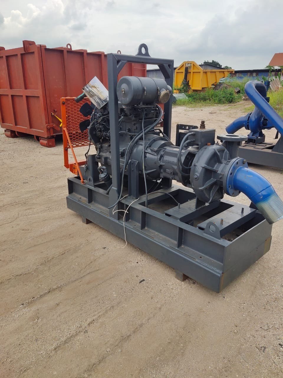 Diesel pump skid